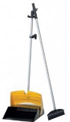 РЕЗИНОВЫЙ СКРЕБОК ДЛЯ СУХОЙ УБОРКИ С СОВКОМ